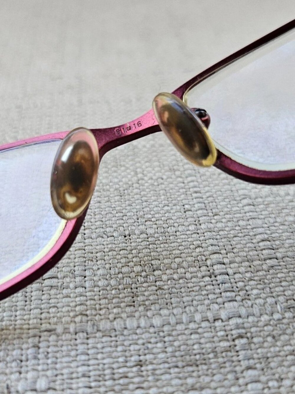 Vintage Nautica Women Eyeglasses Frame Red Tone Metal Eyewear N7102 Glasses - Picture 9 of 11